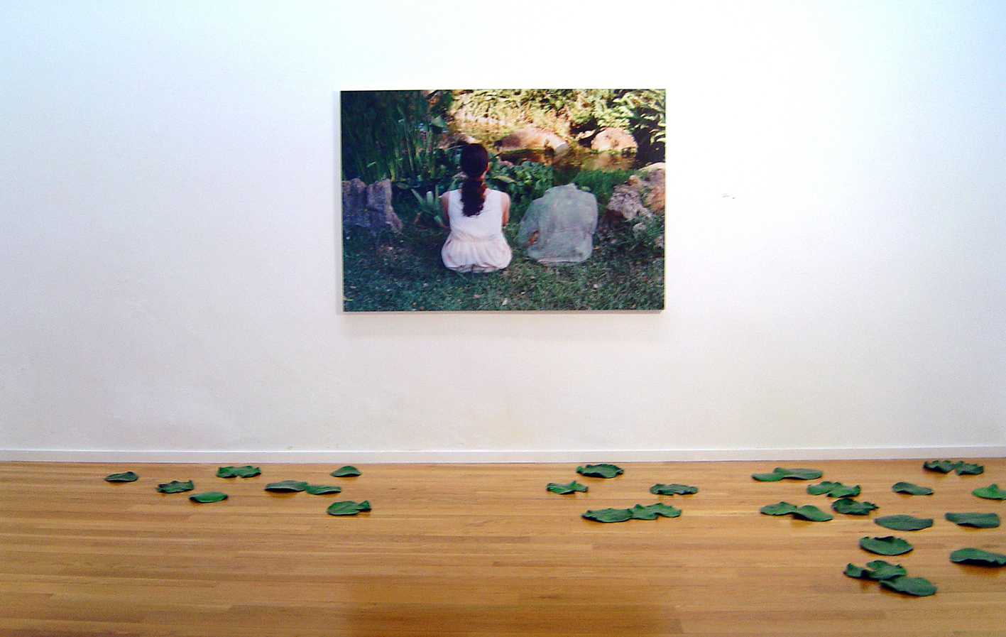 Exhibition view in the Galería Maior of Pollença, 2004